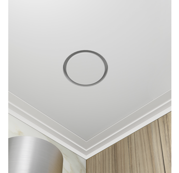 Теневой магнитный диффузор с вентилятором для потолков из гипсокартона 100 мм